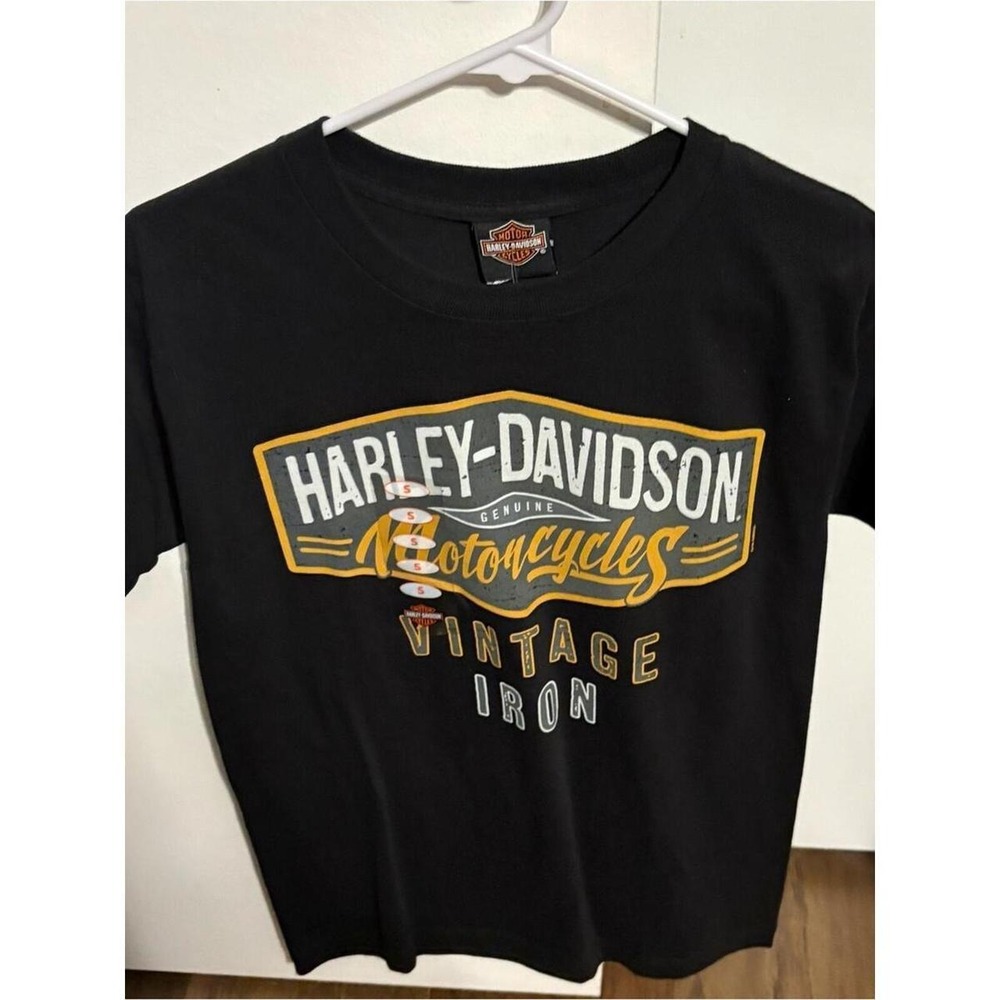 Harley-Davidson Mackinaw MI Graphic Tee with Vintage Logo